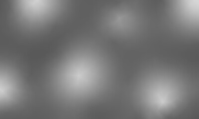 Gray background with gradient. The pattern is gray with white flashes. Light through the fog