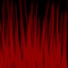 red curtain background