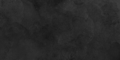 Grunge black watercolor background with dark gray cracks and wrinkled creases on old grainy paper in abstract painted vintage illustration