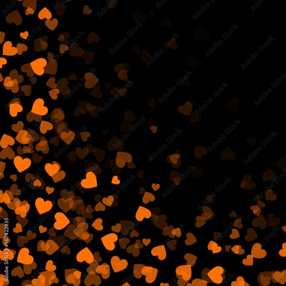 Sticker abstract background with bokeh lights