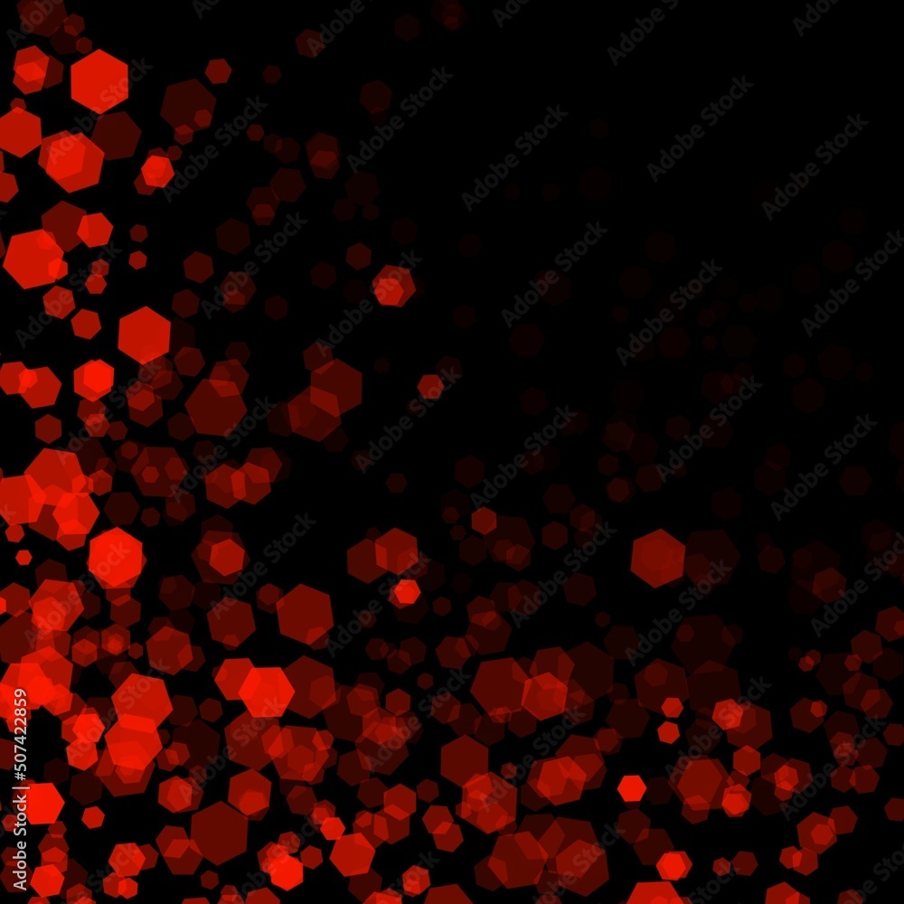 Poster abstract background with circles