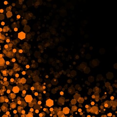 abstract background with bokeh