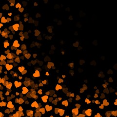 abstract background with bokeh lights