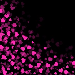 background with hearts