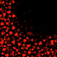 background with hearts