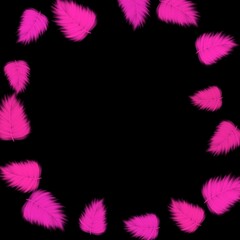 pink and black ink splashes background