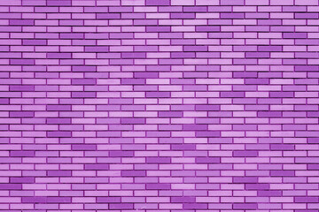 Fototapeta na wymiar Pink brick wall. Construction retro stylish background.