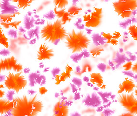 Tie Dyed pattern on cotton fabric for background.