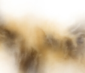 Beautiful watercolour background. Versatile artistic image for creative design projects: posters, banners, cards, magazines, covers, prints, wallpapers. Modern art. Muted colours.