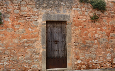 Fototapeta na wymiar Old entrance Cala d'Or one place in Mallorca, Spain,mediterranean,Europe