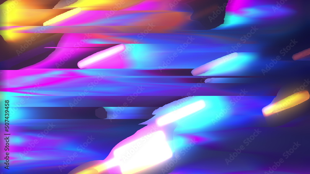 Poster abstract noise. computer generated 3d render