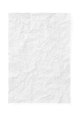 Ripped piece of paper isolated on white