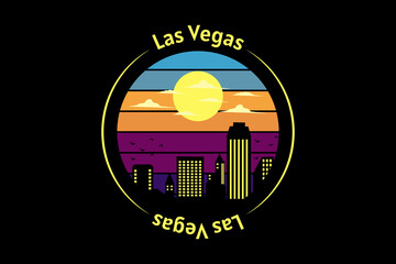 Las vegas retro design landscape