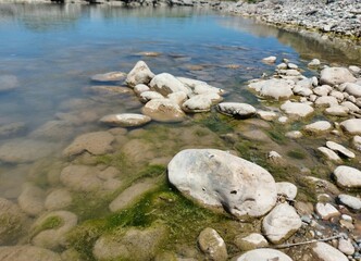 stones in the water