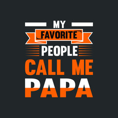 Obraz premium Happy father's day t shirt design
