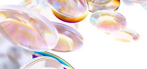 Abstract line fluid colors backgrounds. Trendy Vibrant Fluid Colors. 3d render