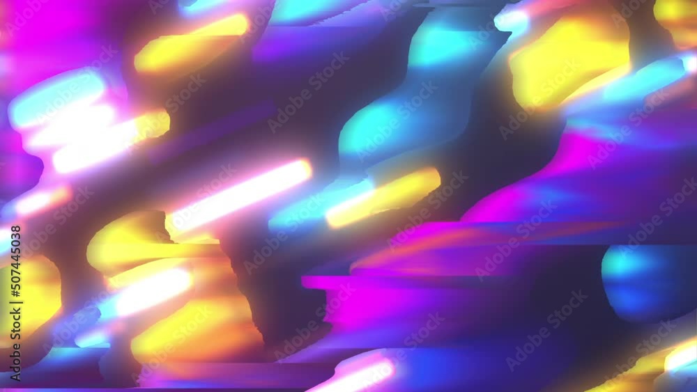 Poster abstract noise. computer generated 3d render