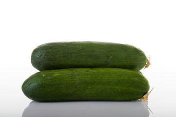 Green Ripe Cucumbers