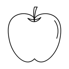 Fototapeta premium food and fruit icon