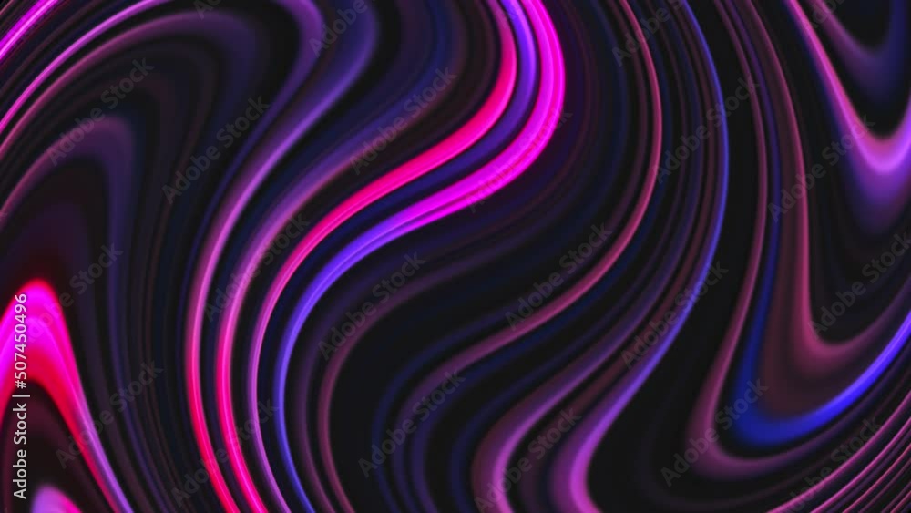 Poster curved lines. computer generated 3d render