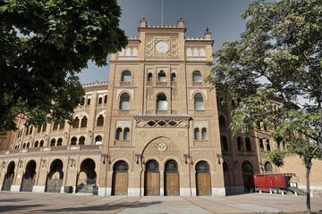 bullring of sales, the best bullring in the world.film graim,selective focus.