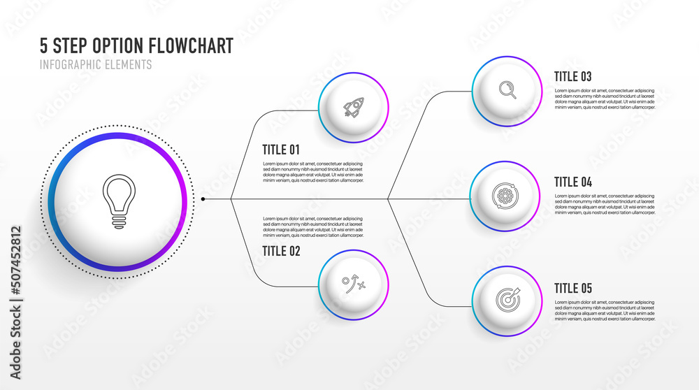 Poster timeline infographic design with 5 options or steps. infographics for business concept. can be used 