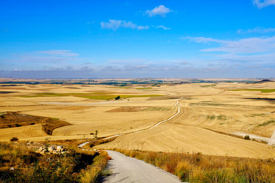 View of the spanish mesetas