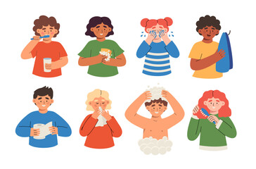 Children's personal hygiene set