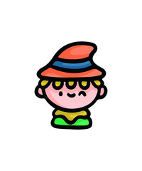 Character design with Halloween theme