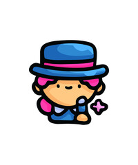 Character design with Halloween theme