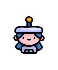 Character design with Halloween theme