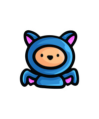 Character design with Halloween theme