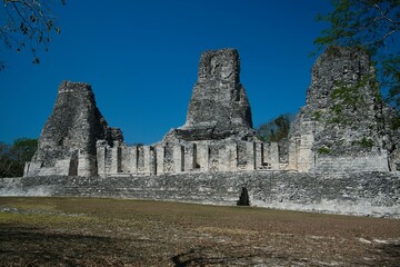 Xpuhil city ruins ,Maya archaelogical site located in the Mexican state of Campeche. 2022 02 15