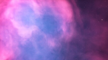bright nebula, nebula in space, majestic red-purple nebula, beautiful space background 3D render