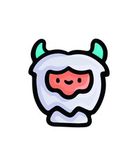 Character design with Halloween theme