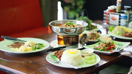 Tom Yum is a Thai curry that is sour and spicy.