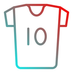 sport shirt icon