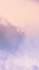 NSTA Story Template Backgrounds. Twilight sky with effect of light pastel colors. Colorful sunset...