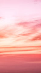 NSTA Story Template Backgrounds. Twilight sky with effect of living coral  colors. Colorful sunset...