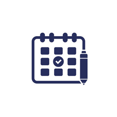 save a date icon with a calendar