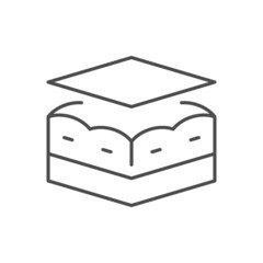 Skin scheme line outline icon