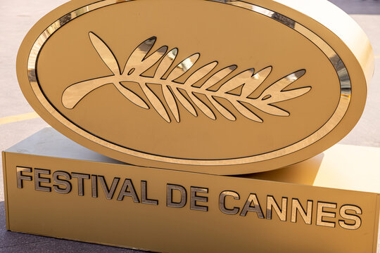 Cannes, France, 26 May, 2022: Palace of Festivals and Conferences in Cannes where prestigious international 2022 Cannes Film Festival takes place