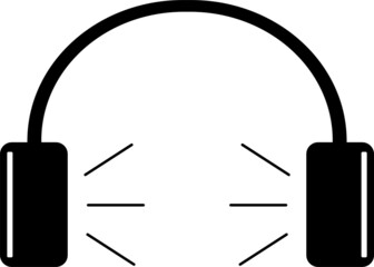 Music sound headphones with player