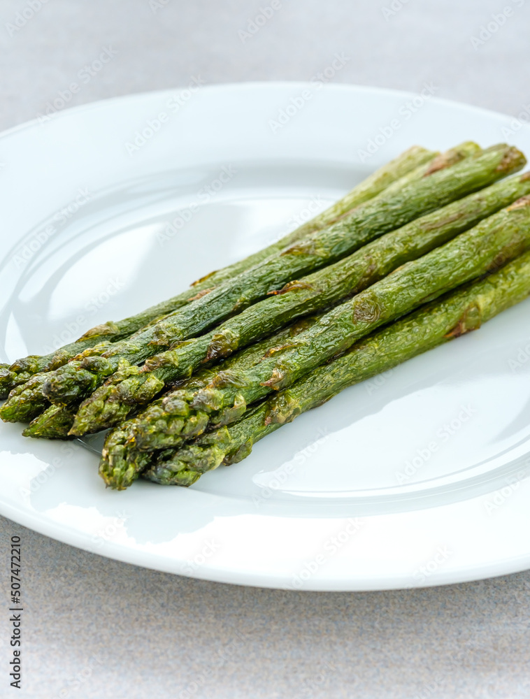 Canvas Prints bunch of cooked asparagus