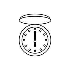 Time Clock vector for website symbol icon presentation