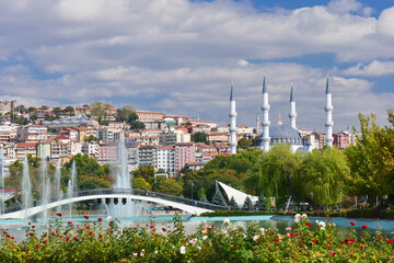 Youth Park or "Gençlik Parkı" in Ankara - Turkey