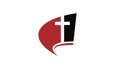 Medical first aid sign flat vector icon for app and website