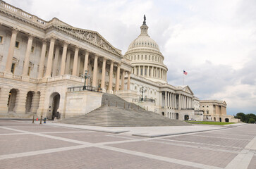 Fototapeta na wymiar US Capitol building - Washington dc united states