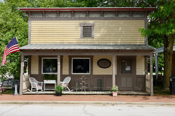 1900's victorian era store front exterior
