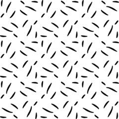 Seamless abstract geometric hand drawn pattern.